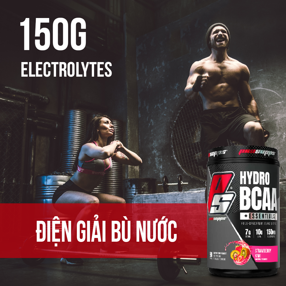 Hydro BCAA 90 Servings ProSupps + 3G EAA Kết Hợp Phục Hồi Cơ - Tăng Sức Bền