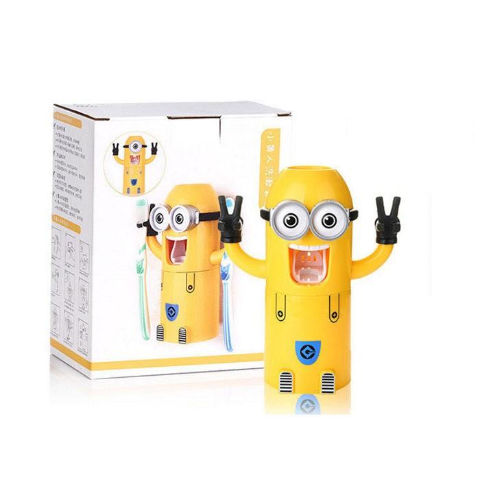 BỘ NHẢ KEM ĐÁNH RĂNG MINION SIÊU CUTE, DỄ THƯƠNG - Gutyhome