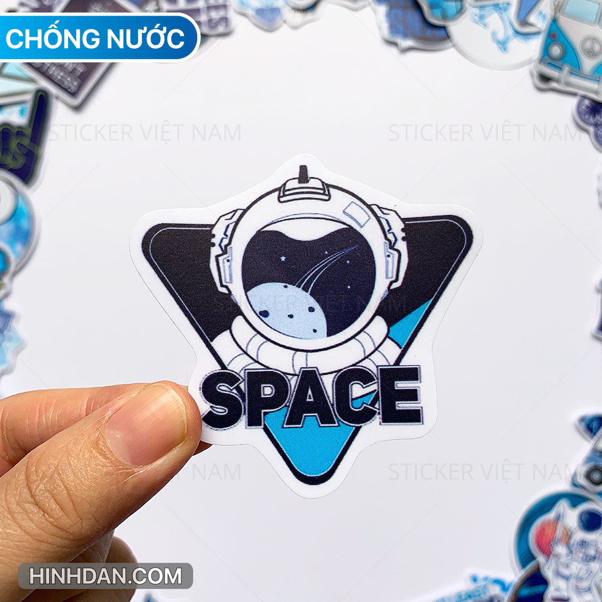 Bộ 20 Sticker Blue Hình Dán Chủ Đề Màu Xanh Dương Chống Nước Decal Chất Lượng Cao Trang Trí Va Ly Du Lịch Xe Đạp Xe Máy Xe Điện Motor Laptop Nón Bảo Hiểm Máy Tính Học Sinh Tủ Quần Áo Nắp Lưng Điện Thoại