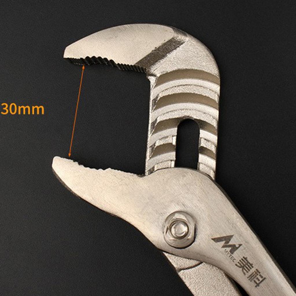 Adjustable Plumbing Pipe Pliers Wrench, Groove Joint Pliers 7 inch