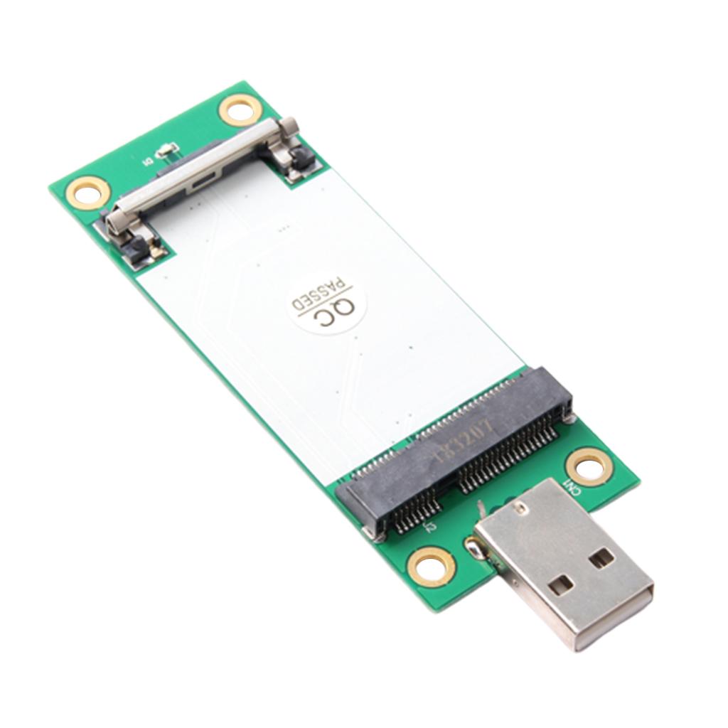 Thẻ Nhớ Mini PCIe WWAN Sang USB Với Khe Cắm SIM Cho Bộ Kiểm Tra Mô-đun 3G / 4G