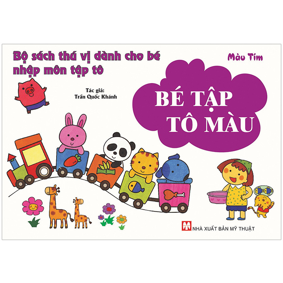 Màu Tím - Bé Tập Tô Màu