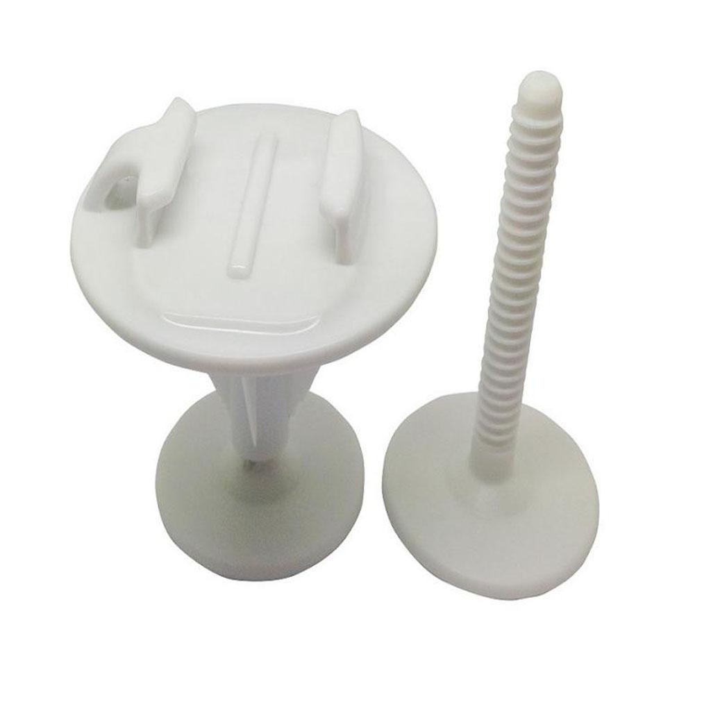 Fixed Mount Adapter Surfboard Bracket for 4/3/3+ -White