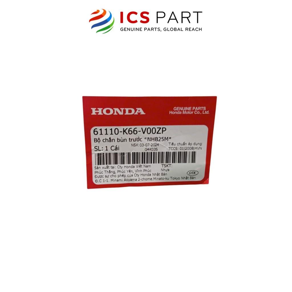 Dè Trước (Chắn Bùn Trước) HONDA Air Blade 125 2015-2016 Đen Nhb25M (Có Tem) (61110K66V00ZP)