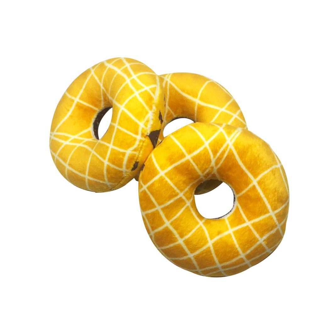 Bánh donut bằng vải kèm lục lạc Pipovietnam