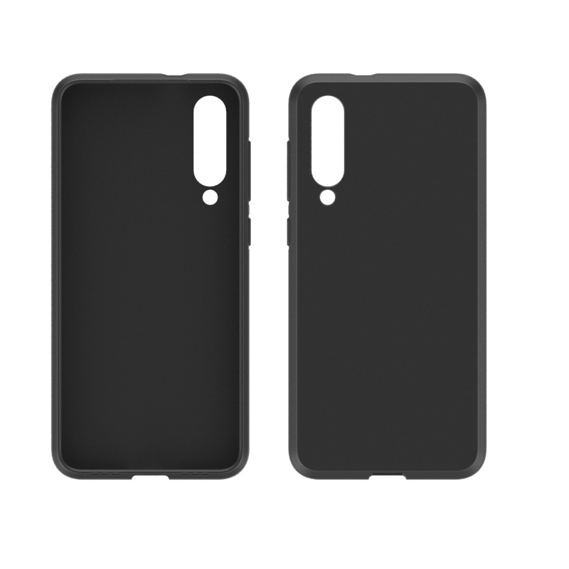 Ốp lưng silicon màu đen dành cho Xiaomi Mi 9 SE siêu mỏng