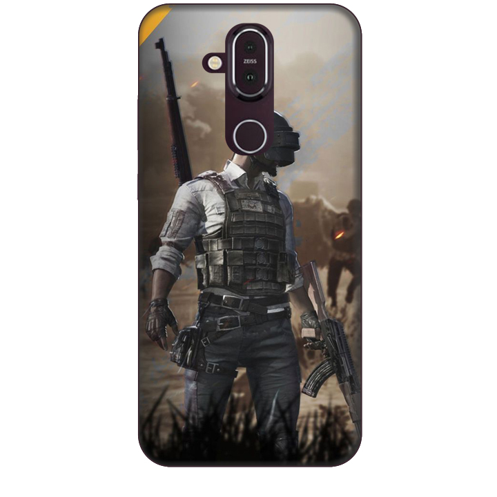 Ốp lưng dành cho điện thoại NOKIA 8.1 hình PUBG Mẫu 10