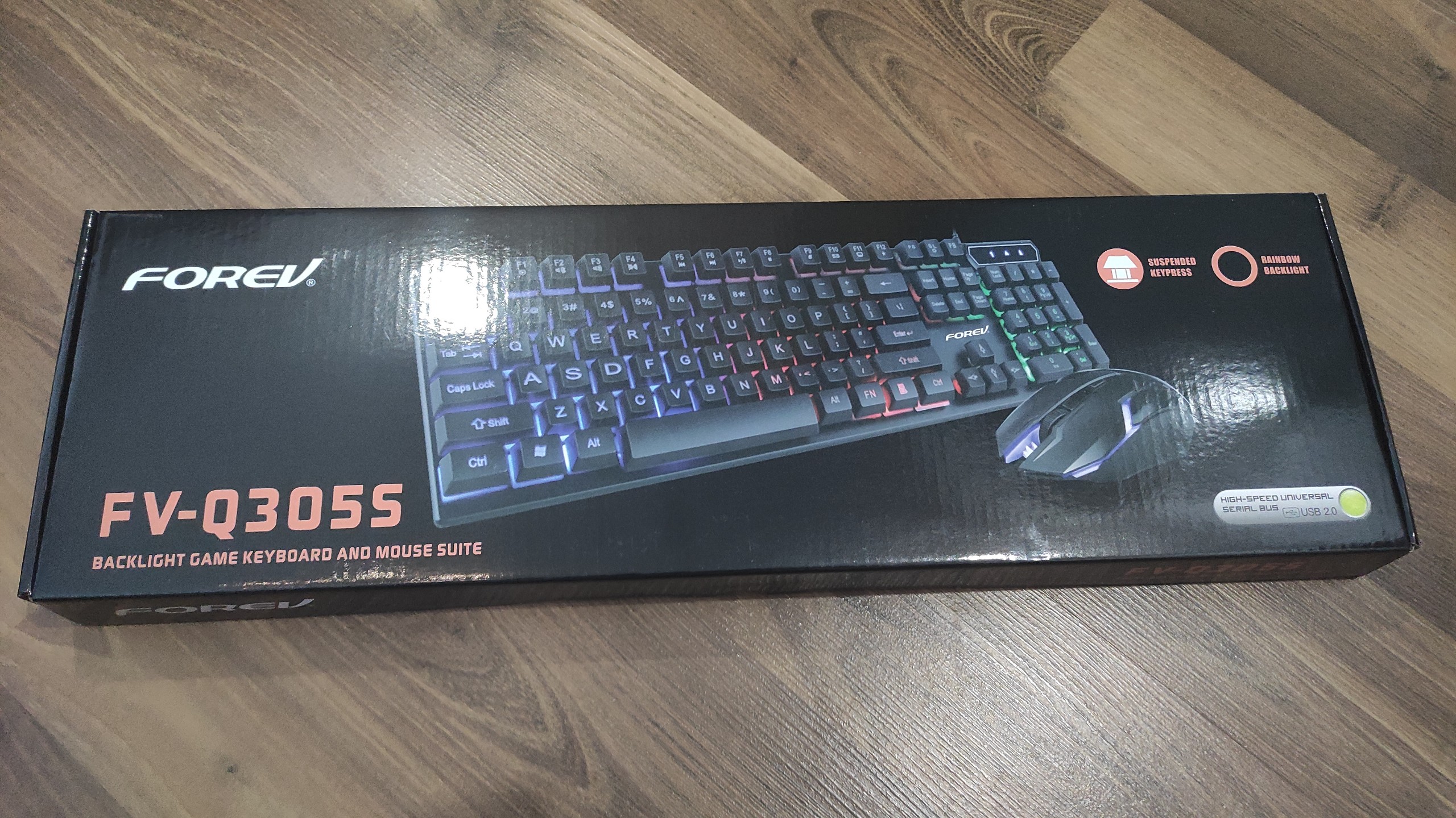 ForeV FVQ305S RGB Kèm chuột gaming- Hàng nhập khẩu