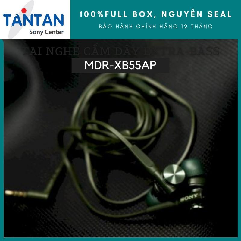 Tai nghe Cắm Dây Extrabass Sony MDR-XB55AP | Hàng chính hãng