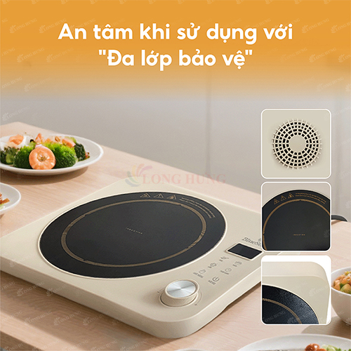 Bếp điện từ Bluestone ICB-6618 - Hàng chính hãng