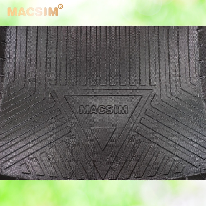 Lót cốp xe ô tô (qd) Porsche Macan 2014 - 2022 chất liệu TPV thương hiệu Macsim màu đe