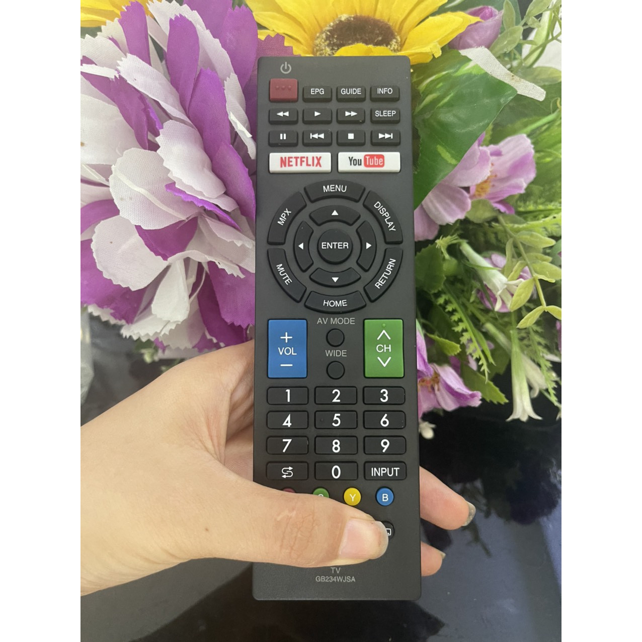 {Hàng xịn bảo hành 06 tháng} Remote tivi GB234WJSA dành cho SHARP