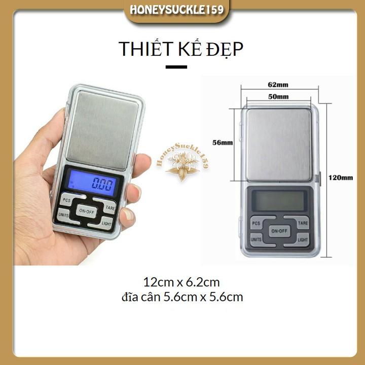 Cân điện tử, cân tiểu ly bỏ túi DH-668B , Cân vàng, cân thuốc, cân hóa chất thí nghiệm,độ chính xác cao