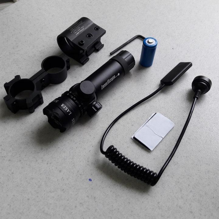 Đèn Laser Scope Điều Chỉnh Tia Xanh Gần Xa - Chiếu Tầm Xa - Hàng Nhập Khẩu