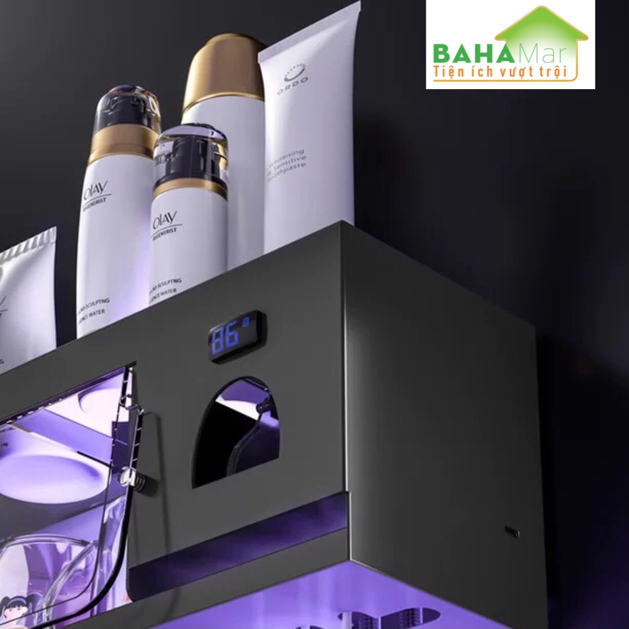 KỆ BÀN CHẢI ĐÁNH RĂNG - BỘ 4 CỐC ĐÁNH RĂNG RIÊNG TỪNG NGƯỜI "BAHAMAR"