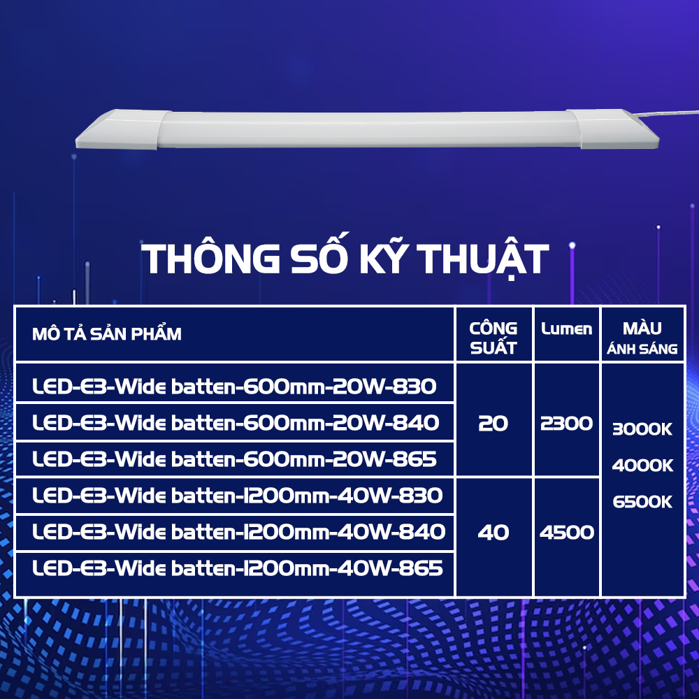 Đèn LED Opple E3 Bán nguyệt - Công suất 20W/40W ( Ánh áng vàng, trung tính, trắng)