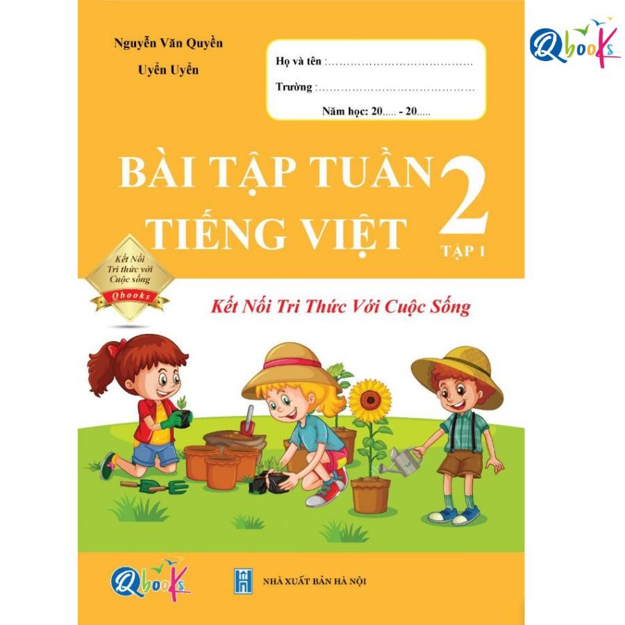 Sách - Bài Tập Tuần Tiếng Việt 2 - Kết Nối Tri Thức Với Cuộc Sống - Tập 1 (1 cuốn)