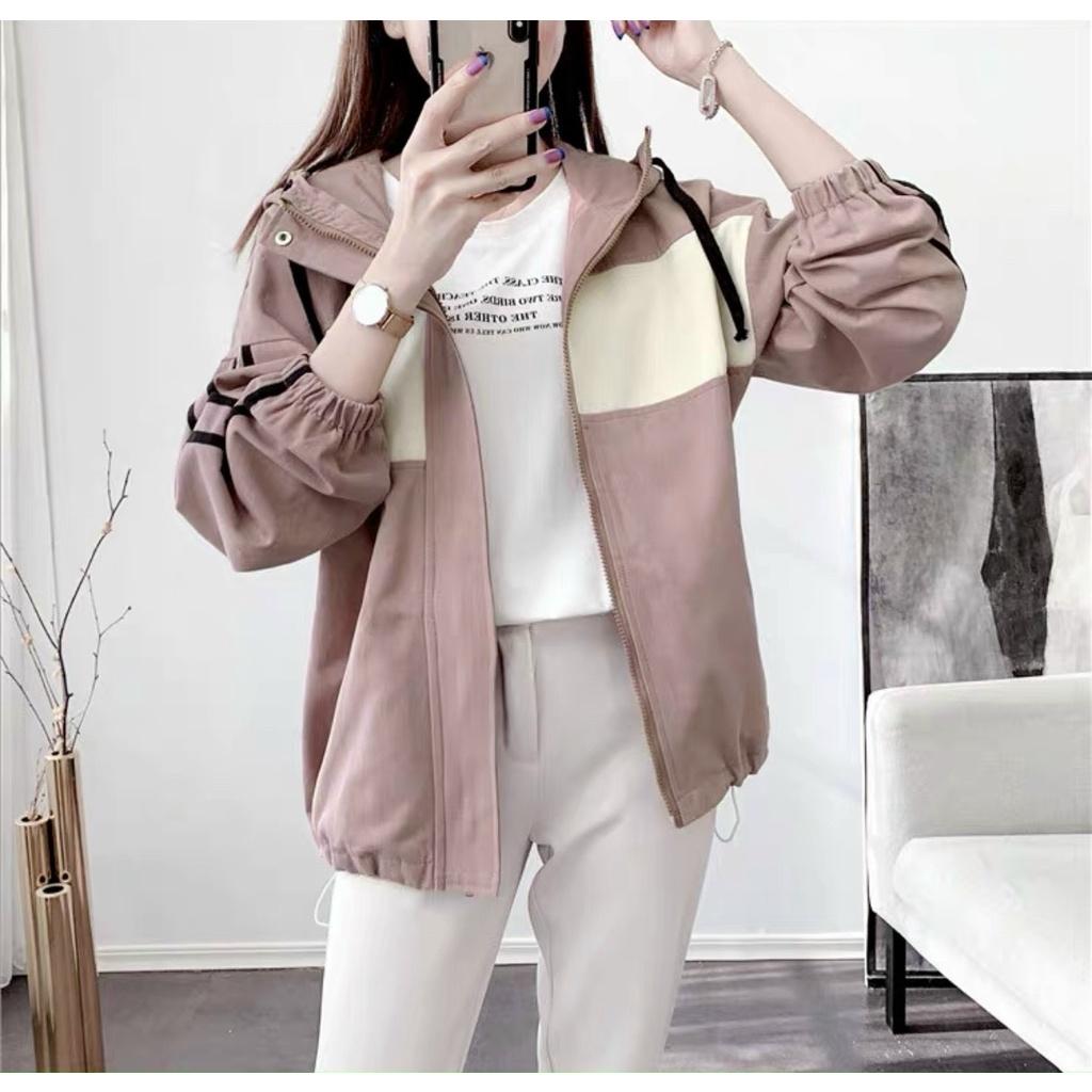 (HCM) ÁO KHOÁC DÙ 2 LỚP FORM CHUẨN ĐẸP , Y HÌNH SIÊU XINH , THỜI TRANG HÀN QUỐC HOTTREND