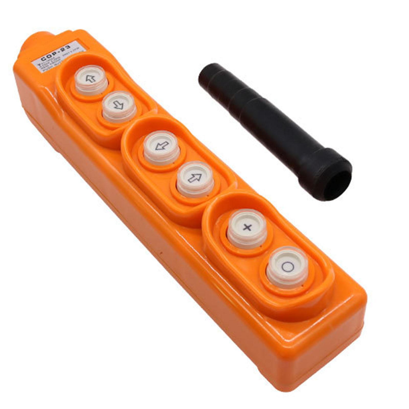 Crane Push Button Switch Rainproof, Durable Premium , Equipped with Rubber Cable Sheath