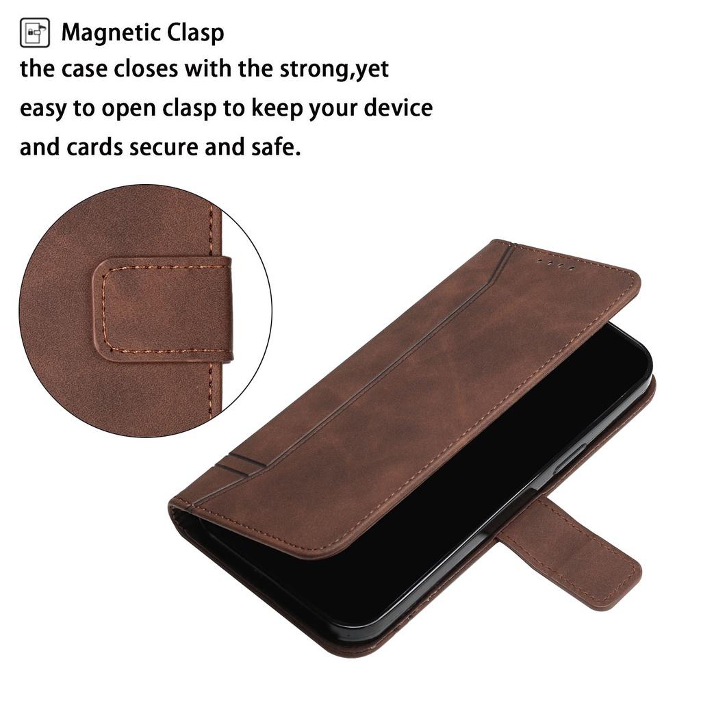 Ốp điện thoại da nắp lật có ngăn đựng thẻ cho Xiaomi Redmi 10 9A 9C 9T Note 8 Pro Note 8T Note 8 2021