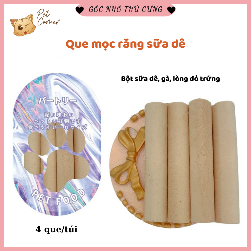 Bánh thưởng phô mai béo ngậy, giàu dinh dưỡng cho thú cưng (Snack cho chó mèo nhiều vị)