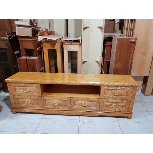 Kệ tivi gỗ sồi 2m