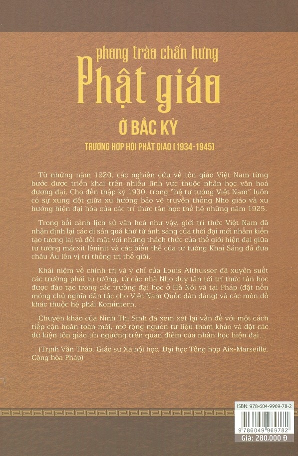 Phong Trào Chấn Hưng Phật Giáo Ở Bắc Kỳ - Trường Hợp Hội Phật Giáo (1934-1945)