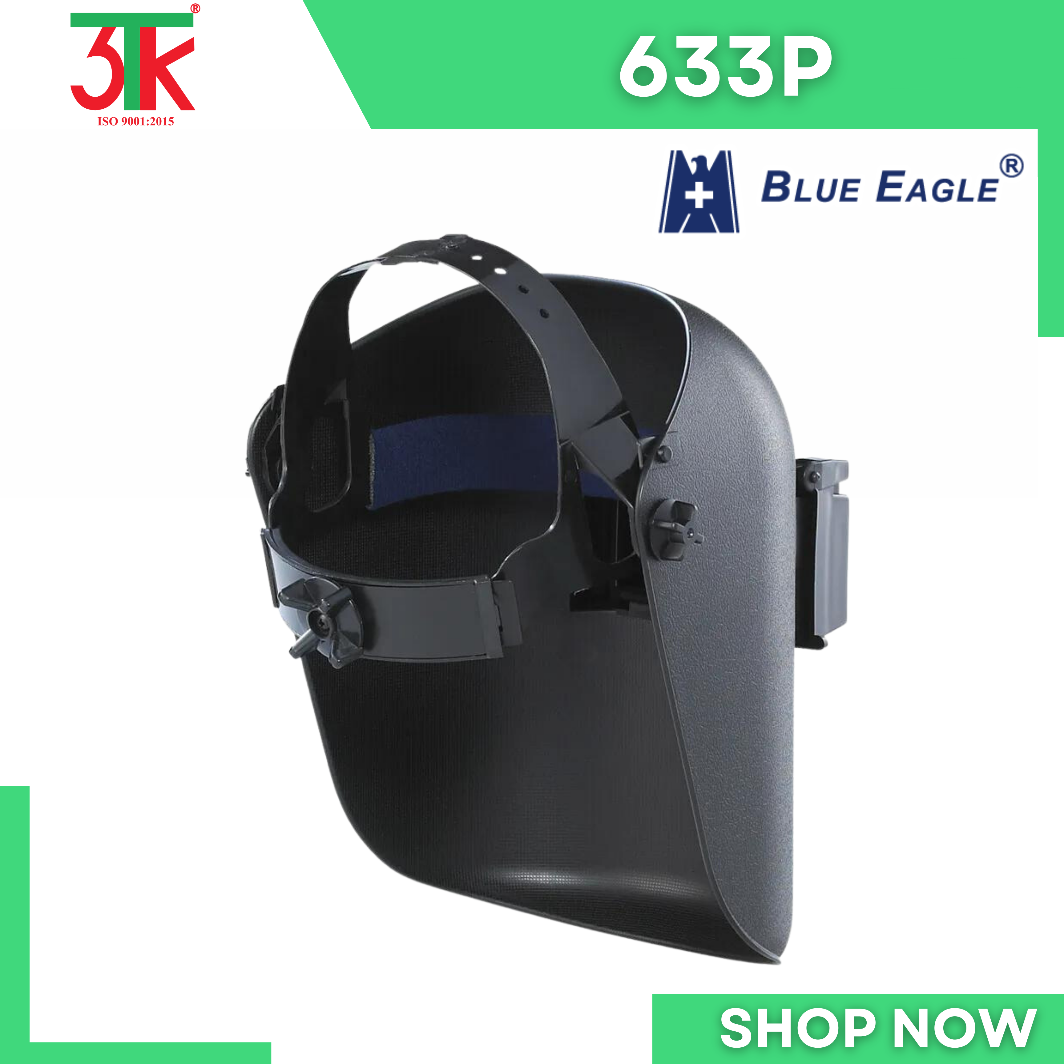 Mặt nạ hàn đội đầu Blue Eagle 633P