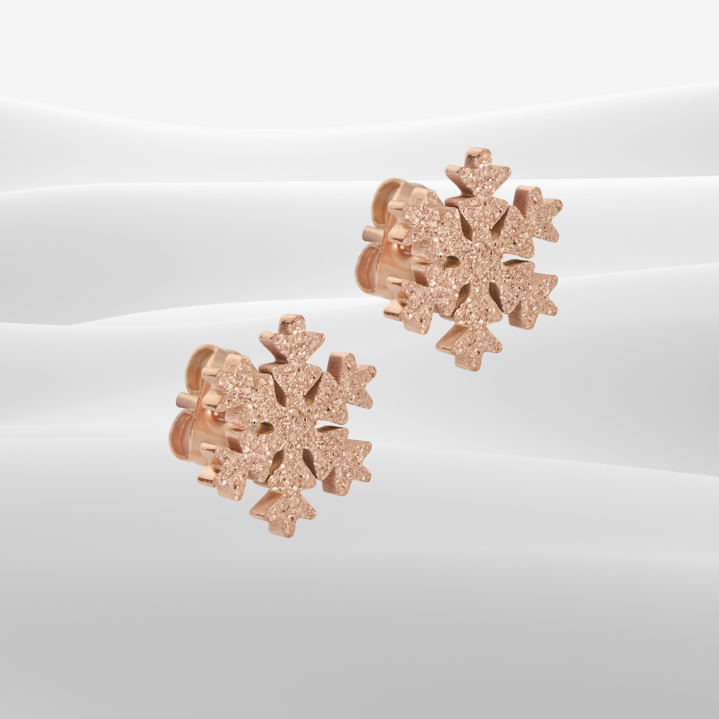 Khuyên tai CDE Romantic Snowflake Earrings CDE3010RG