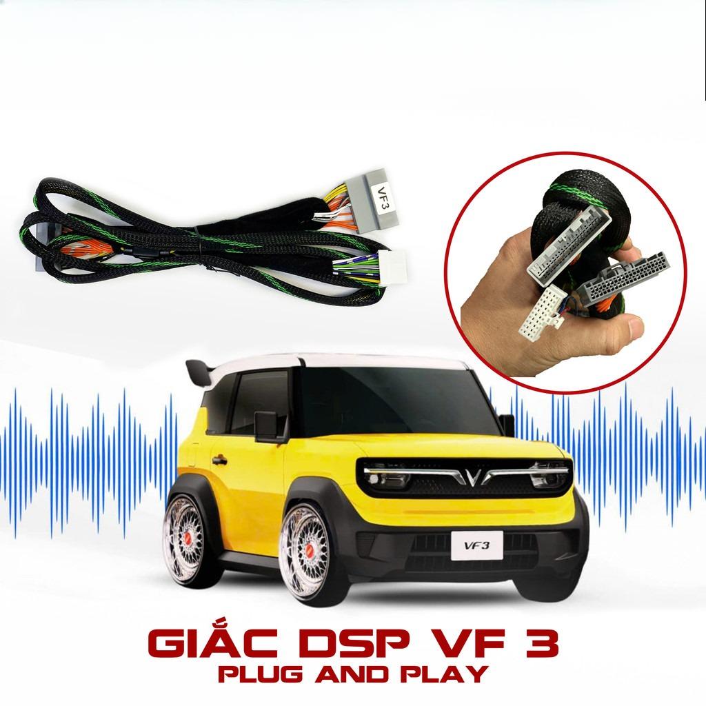 Dây Amply / dây DSP 1.5 mét ô tô cắm màn hình nguyên bản Giắc nguyên bản xe âm ly &amp; DSP cho VF3 âm thanh xịn