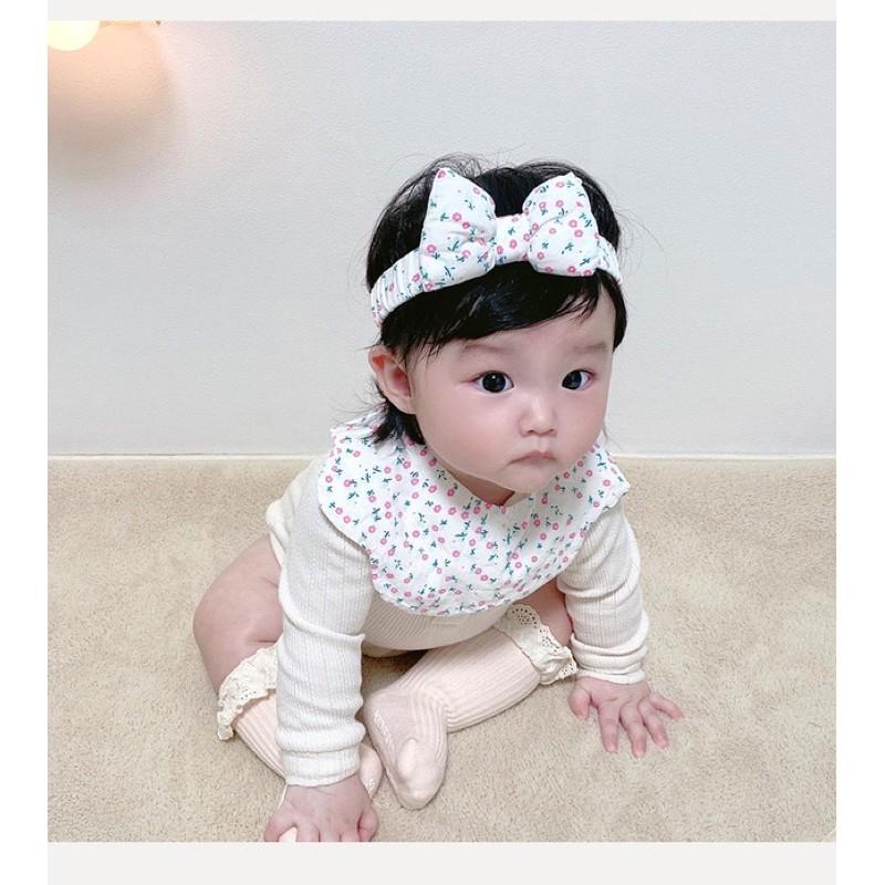 Băng đô cài tóc phong cách Hàn Quốc cho bé gái 0-3 tuổi