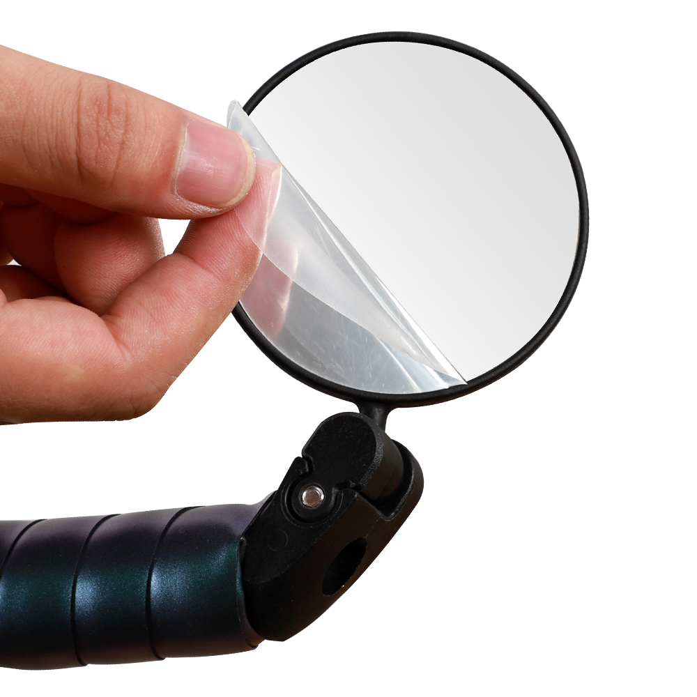 Gương chiếu hậu xe đạp xoay 360 hình tròn