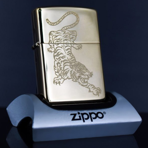 Bật Lửa Zippo 254b Tattoo Tiger Design