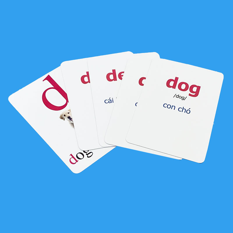 Flashcard tiếng Anh Lớp 1 BGD, có phát âm, hình ảnh và màu sắc sinh động