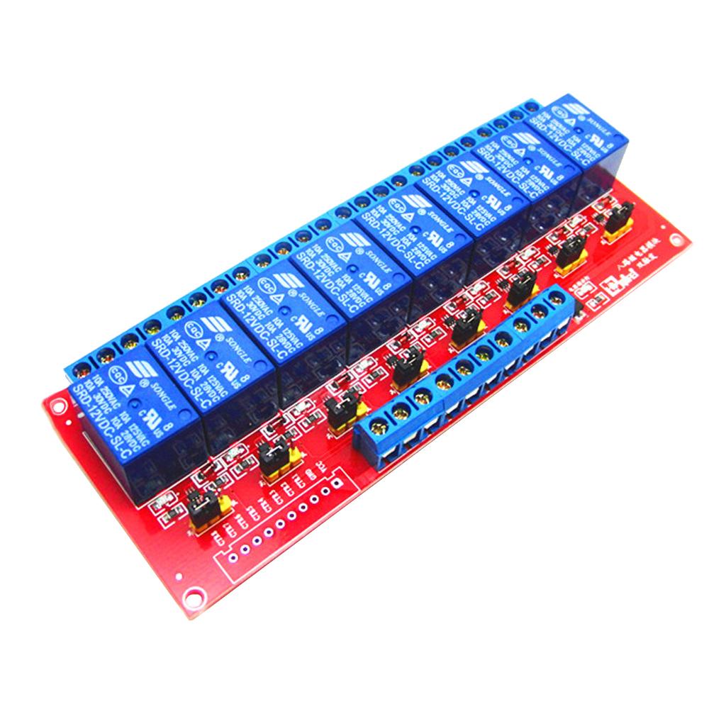 Multi-funtional 3V 8 Channel Relay Board Module Optocoupler for