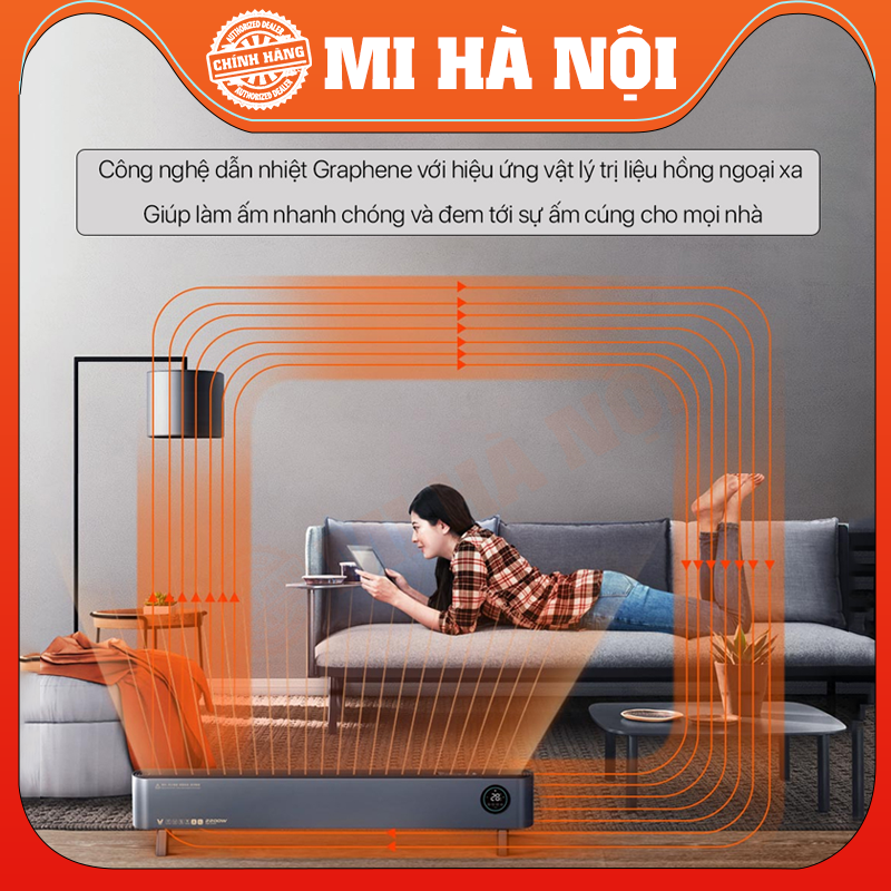 Máy Sưởi Xiaomi Viomi Pro2 VXTJ03 Kèm Tạo Ẩm, Kết Nối App - Hàng chính hãng