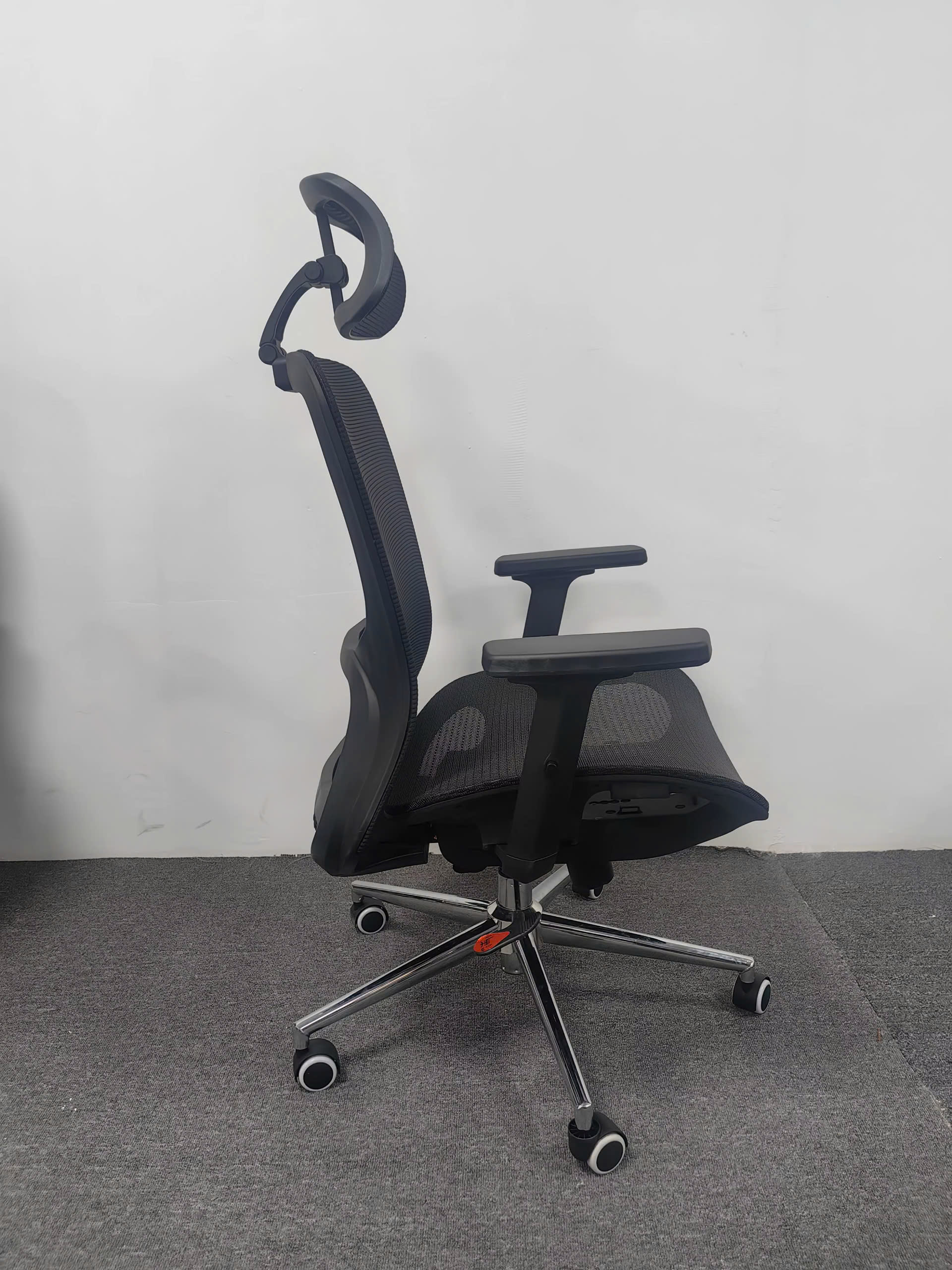 Ghế nhập khẩu, ghế văn phòng công thái học Ergonomic, xoay 360, full lưới chỗ ngồi, ngả lưng 155 độ