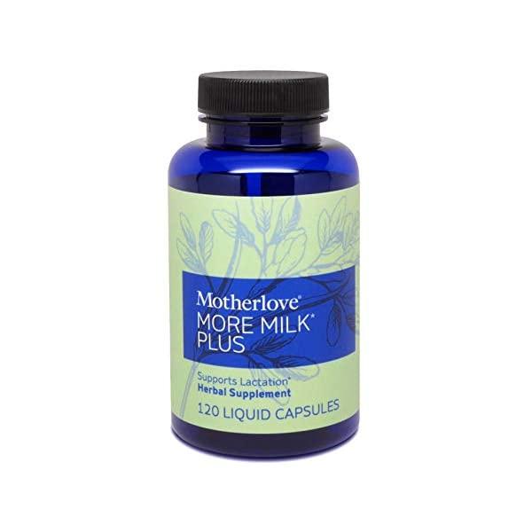 Motherlove More Milk Plus Herbal Galactagogue Breastfeeding Supplement to Support Nursing & Pumping Moms’ Milk Supply