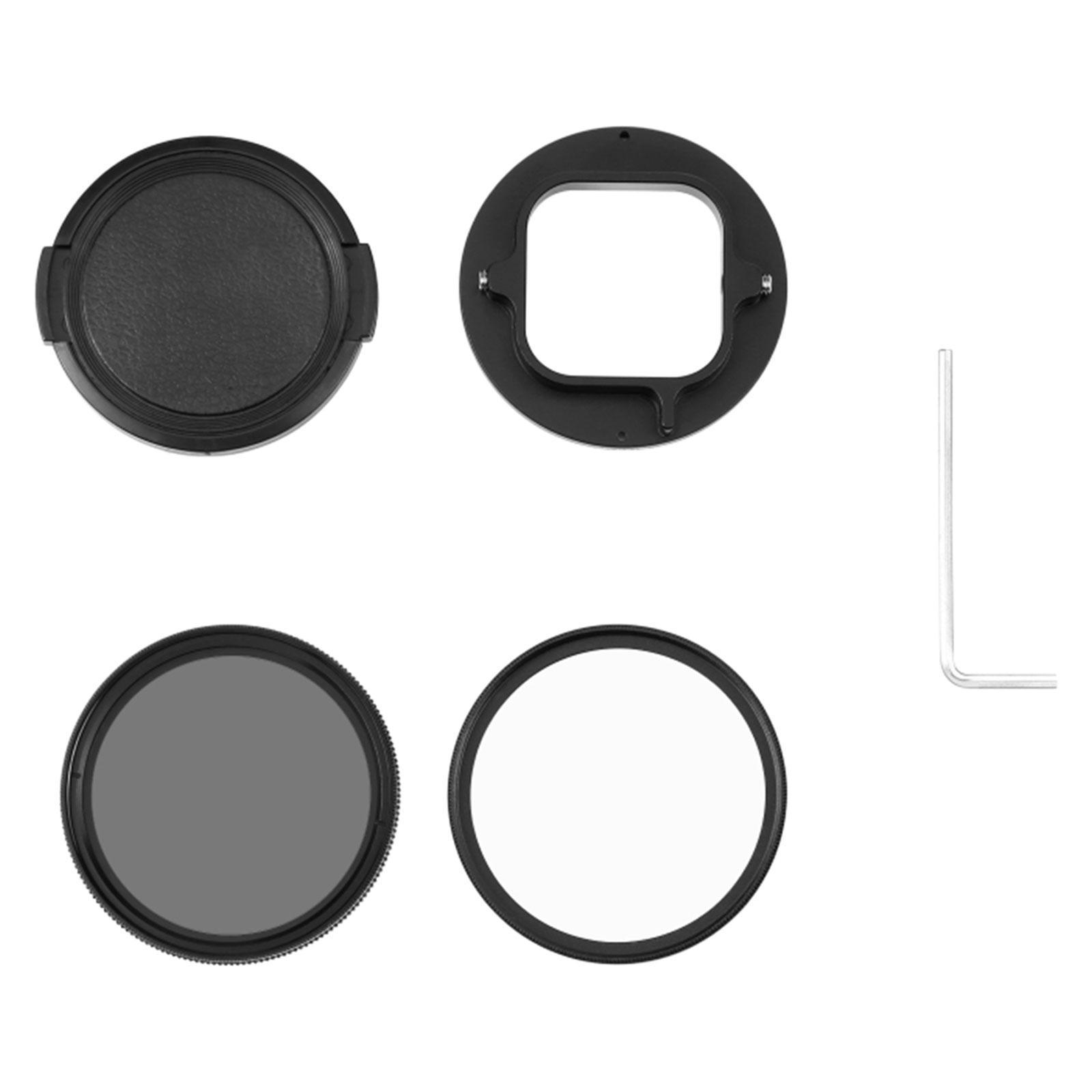52mm Lens Filter Adapter , Easy to Install Practical Spare Parts for Hero11 10