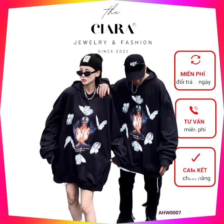 ÁO HOODIE NAM NỮ̀ ̣̆ ̂́ ̂̃Áo Hoodie Local Brand CIARA Nỉ Bông Cá Tính Phong Cách Hàn Quốc Năng Động