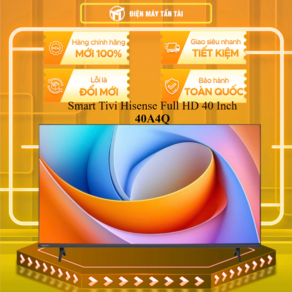 40A4Q - Smart Tivi Hisense Full HD 40 Inch 40A4Q - HÀNG CHÍNH HÃNG - GIAO HCM