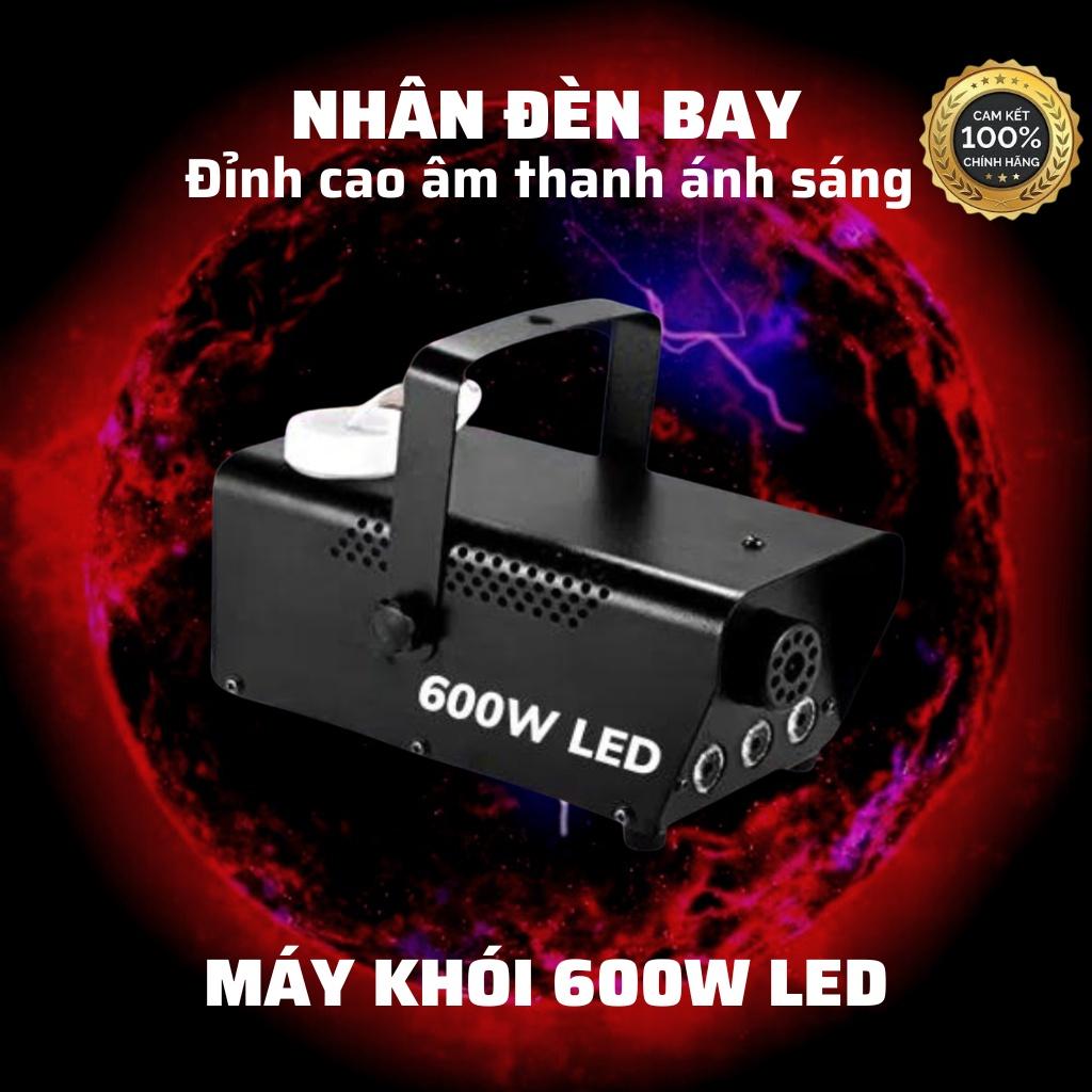 Máy Tạo Khói 600W Có Đèn Led Tạo Ra Khói Nhiều Màu Sắc Dùng Cho sân khấu, Phòng Karaoke,phòng bay