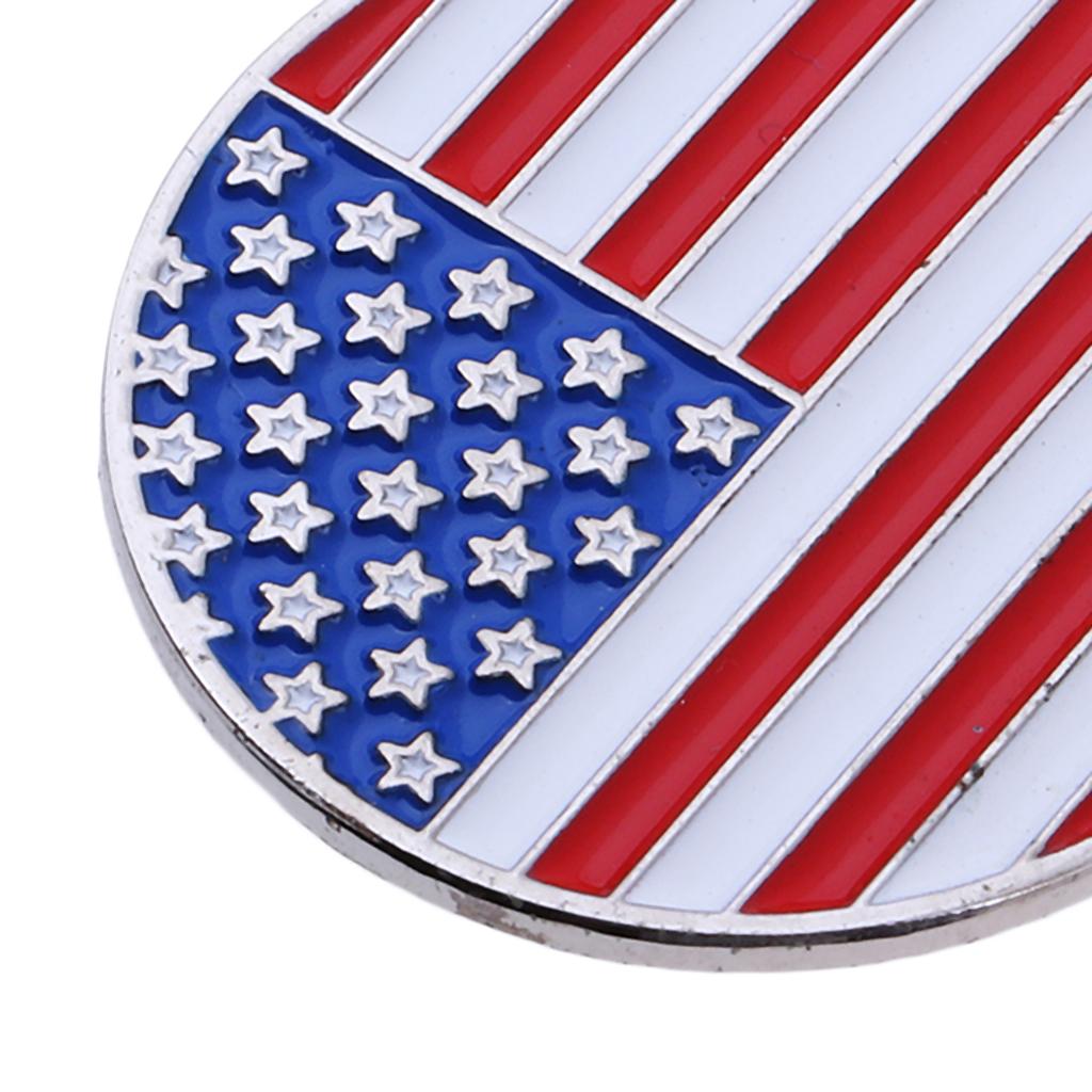 2xPremium Golf Ball Marker Putting Alignment Aiming Tool Golf Gift Accessories