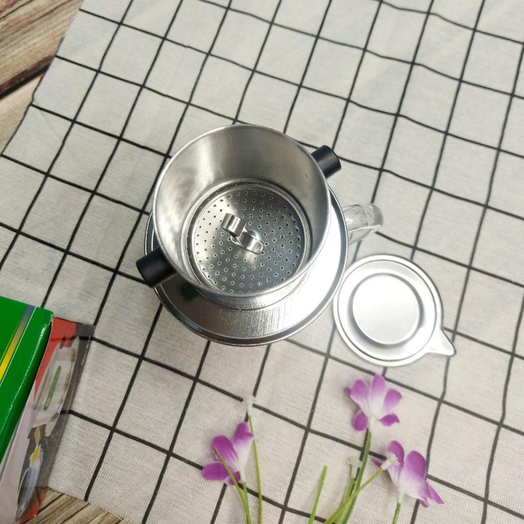 {HÀNG TỐT GIÁ SỐC}Phin/ Fin inox cao cấp Tân Tiến Đạt pha cafe nhiều size đồ dùng nhà bếp