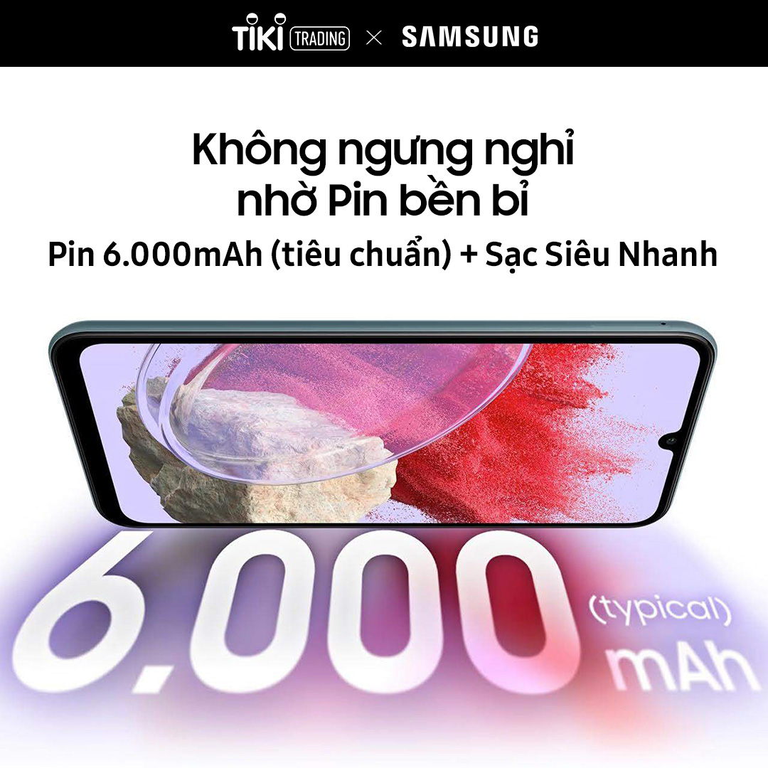 Điện thoại Samsung Galaxy M34 5G (8GB/128GB) - Hàng chính hãng