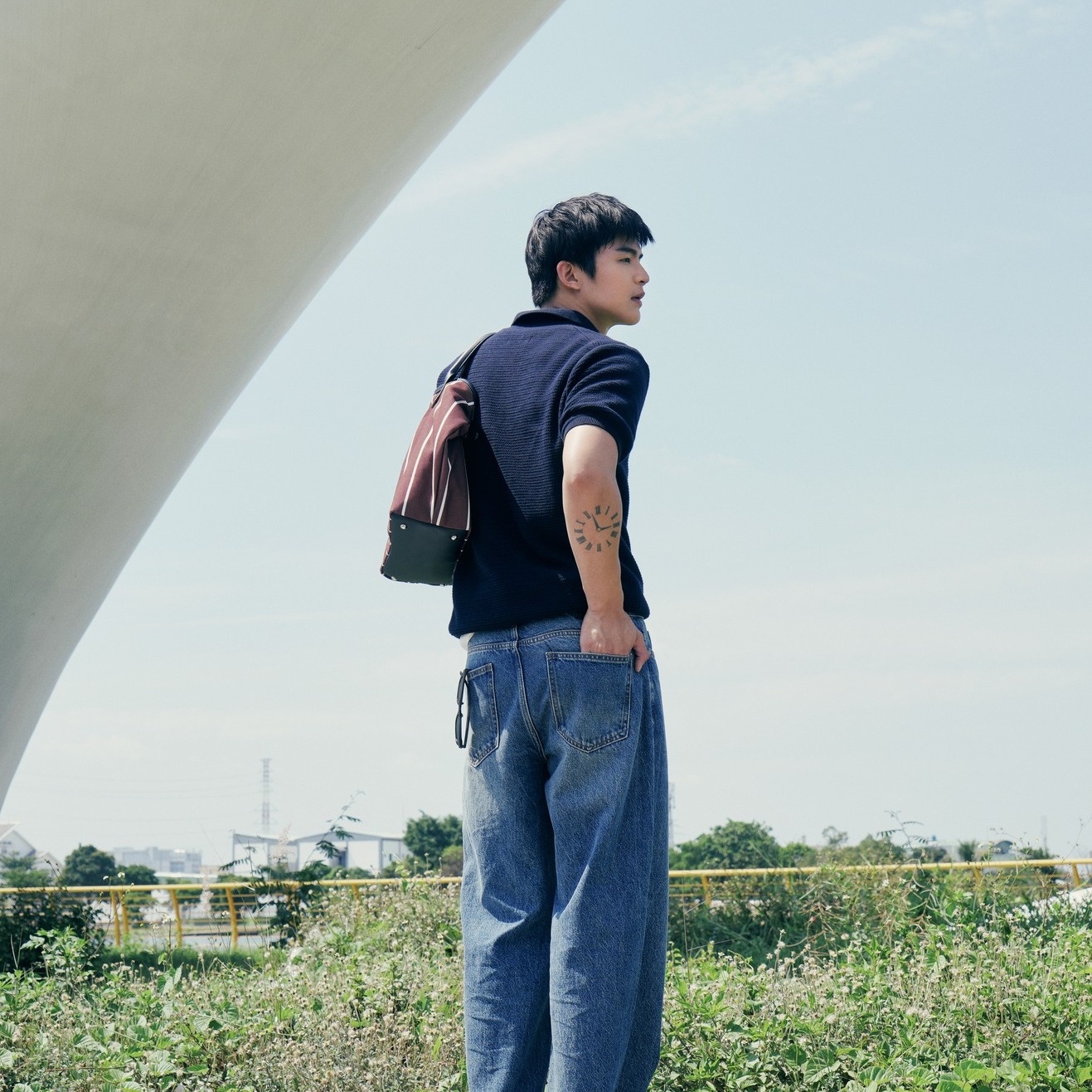Quần jean / Quần denim nam Form Straight - ROUTINE 10S26DPA028