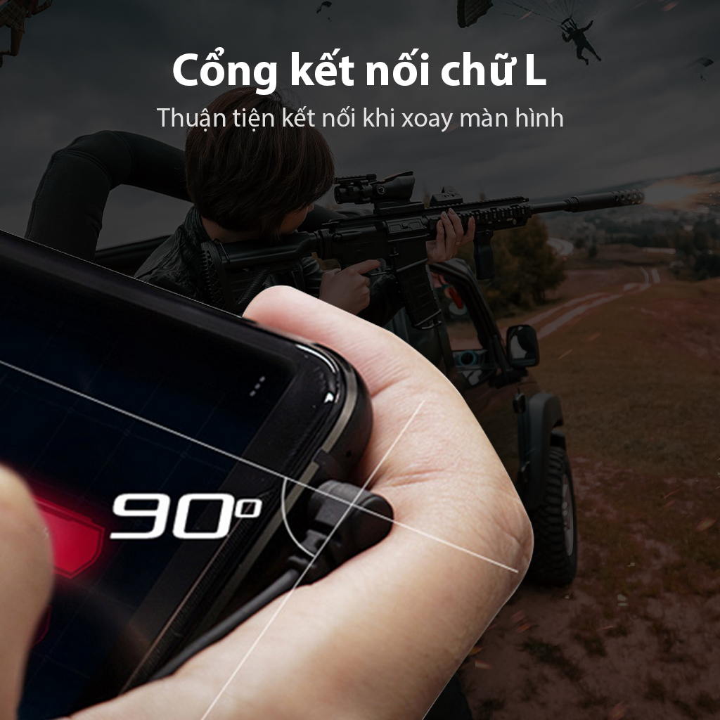 Tai Nghe Có Dây Nhét Tai Acome AE100 Kiểu Dáng Gaming, Microphone Kép, Âm Thanh Sắc Nét - Hàng chính hãng