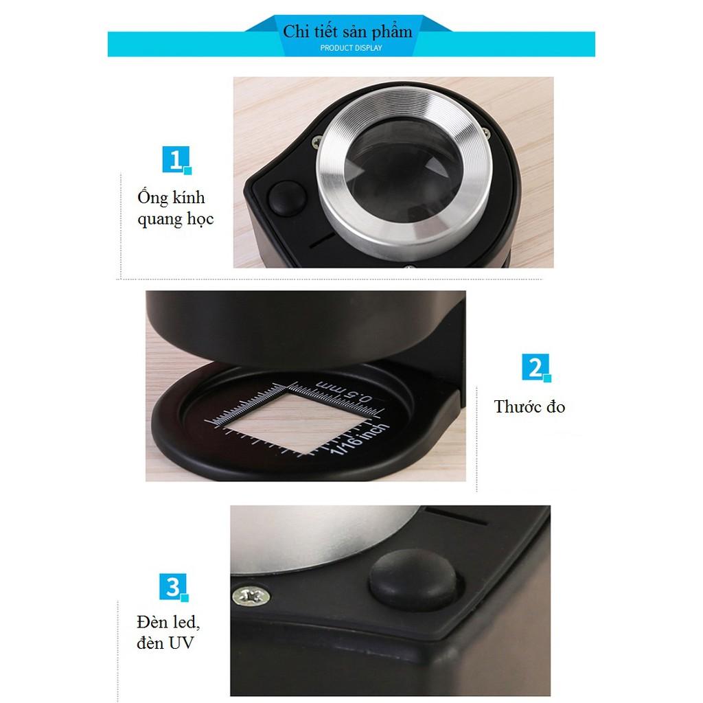 Kính Lúp Cầm Tay Kính lúp 30X - Kính Lúp Có Đèn K2106
