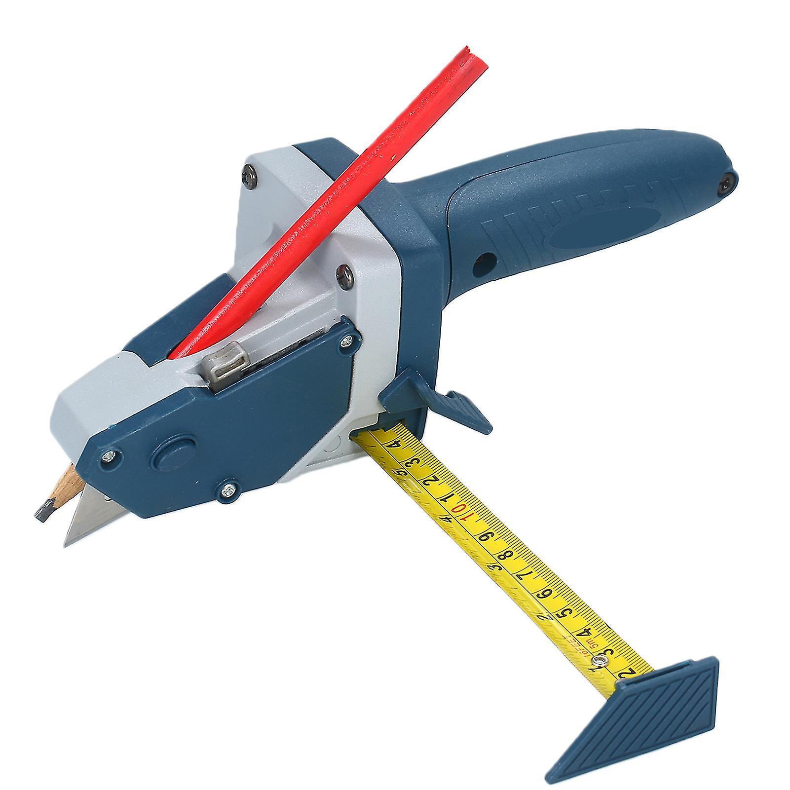 Công cụ cắt bảng thạch cao tất cả trong một với băng đo băng và đường dao tiện ích và cắt tấm vải vách thạch cao