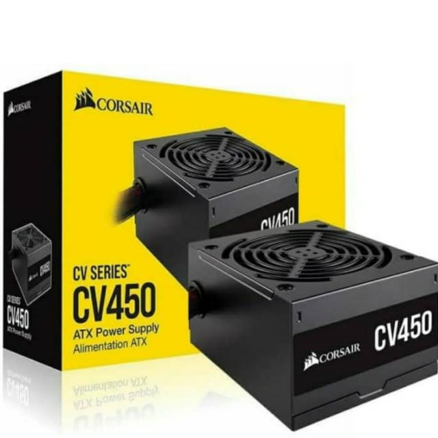 Hình ảnh Nguồn máy tính Desktop Corsair CV450 450W 80 Plus Bronze CP-9020209-NA - Hàng Chính Hãng